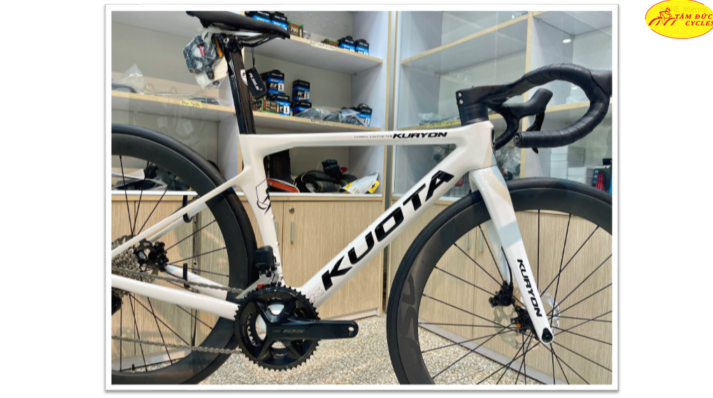 Cadre Kuota Kryon Carbone Taille S (45) Avec Fourche Et Tige De Selle - Neuf